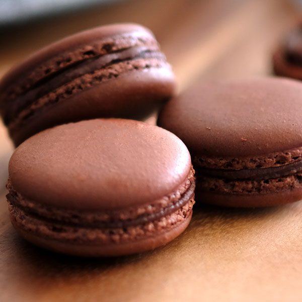 Chocolate French Macaroons