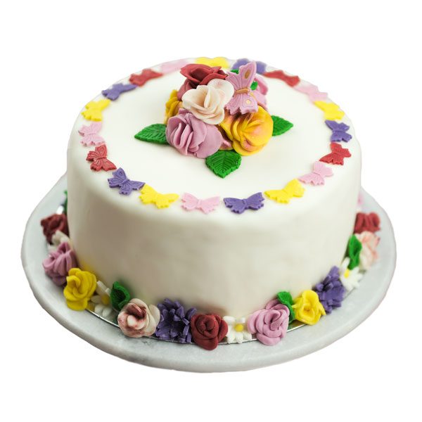 Flower blossom Birthday Cake